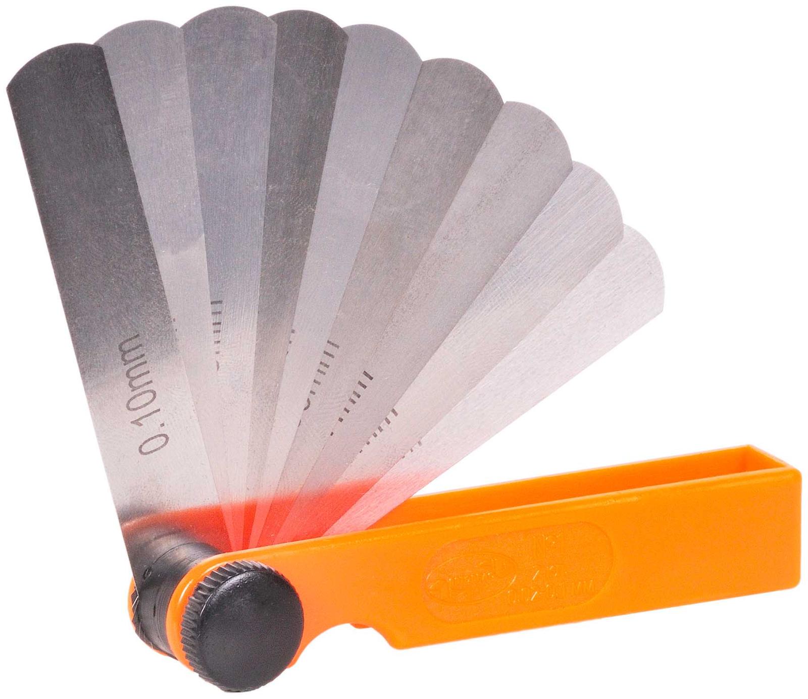 набор щупов sata 09407 0. набор щупов измерит. 05-1. 05-1мм 100мм 13шт. измерительные щупы 7002.