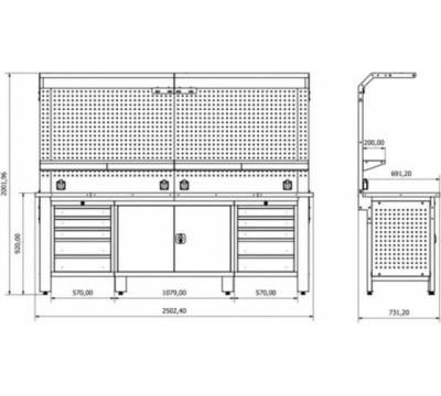 Верстак RF-01Y0195 -2